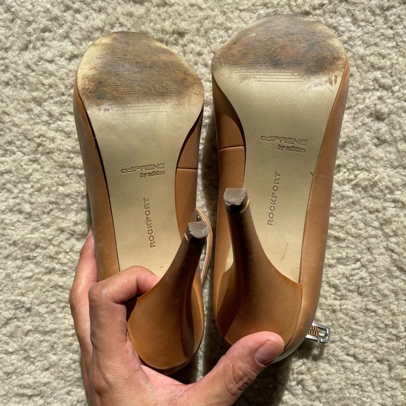 Nude adiPRENE Rockport heels sz6.5 - Picture 4 of 6